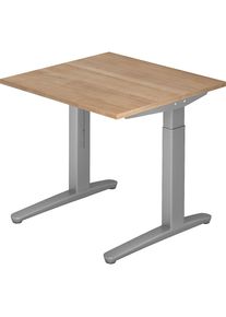 Scrivania con basamento a C eurokraft pro