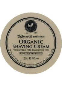Taylor of old Bond Street Scheerverzorging Organic Shaving Cream Scheren Heren 150 g