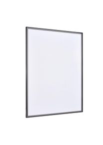 Cadre photo en aluminium, styrène transparent 29,7 x 42 cm (A3) | noir | brillant, aluminium|PS |MDF