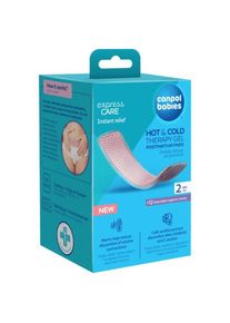 CANPOL BABIES Popôrodné gélové vložky hot & cold + jednorazové návleky set