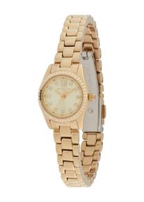 MICHAEL Michael Kors Dames Analoog horloge 'LEXINGTON' goud / transparant One Size