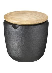 Skeppshult Herb Bowl Oak Black Small, Pfeffermühle + Salzmühle, Schwarz
