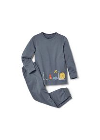 Tchibo - Kisfiú pizsama - uniszex - méret 122/128 - kék/mintás