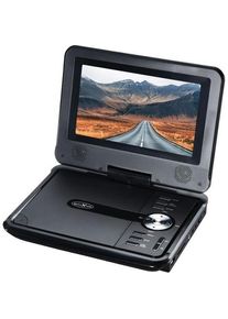 Reflexion DVD7002N (Tragbarer DVD-Player), Bluray Player + DVD Player, Schwarz