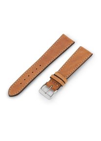 Garmin bracelet made of leather from the manufacturer | "HIGH AIR" 18mm / Cognac