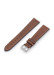 Garmin Armband aus Leder vom Manufakturwerk | "HOHELUFT" 18 mm / Braun