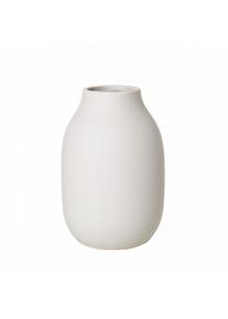 Blomus COLORA vase Moonbeam S – handmade ceramic, rubber pads, matte