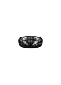 Blomus Schale LITO, Black, Größe M, Stahl pulverbeschichtet, elegantes Design, dekorativ, vielseitig, langlebig, schönes Lichtspiel