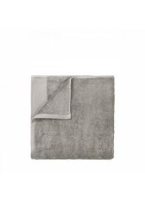 Blomus RIVA Handtuch Satellite, 50 x 100 cm, 100% Bio-Baumwolle, grau, besonders weich, pflegeleicht, ökologisch, hautfreundlich, Badtextil