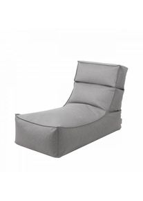 Blomus outdoor lounger STAY Stone 60 x 120 cm, water-repellent, comfortable, UV-resistant, garden lounger, protective covers, robust, light