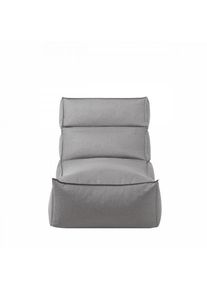 Blomus STAY outdoor lounger Stone 80 x 150 cm, water-repellent, comfortable, outdoor lounger for garden & terrace, weatherproof, UV-resistant