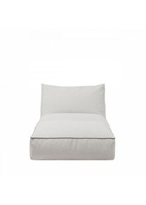 Blomus Outdoor-Bett STAY Cloud 80 x 190 cm Material: Kunstfaser · wasserfeste Relaxliege mit verstellbarem Rückenteil – perfekt für Garten & Terrasse