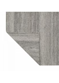 Blomus KIVA Outdoor-Teppich M Zinc Melange – wetterfest, pflegeleicht & nachhaltig – aus 100?% recyceltem PET für Garten & Balkon