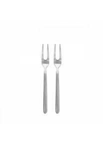 Blomus STELLA 2-pc Serving Fork Set – matt stainless steel, minimal, dishwasher-safe
