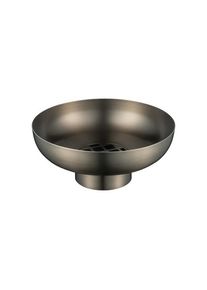 Blomus MIYABI Vase Burned Metal M, stainless steel, ikebana-inspired, Japanese design, high-quality finish, table vase