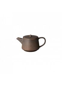 Blomus KUMI teapot, Espresso, 1 liter, ceramic, handcrafted & hand-glazed, unique, dishwasher safe, Japanese aesthetic