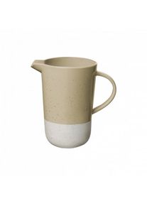 Blomus SABLO jug Savannah, 1000 ml, ceramic, handcrafted & hand-glazed, dishwasher-safe, unique
