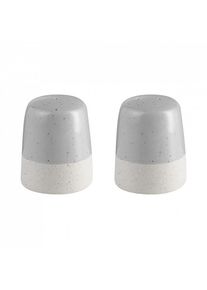 Blomus SABLO salt & pepper shakers Cloud, stoneware, handcrafted & glazed, unique, dishwasher-safe, modern design set