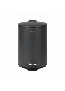 TUBO Pedal Bin 3 L Anthracite | Blomus