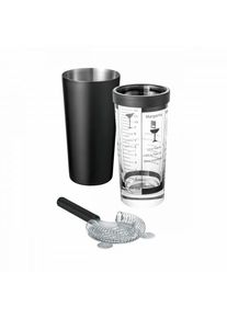LOUNGE Boston Shaker Set Black, 500 ml, modern | Blomus