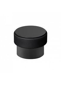 Blomus STOP Türstopper Anthracite 2 kg, Edelstahl & Silikon, optimaler Kratzschutz, für schwere Türen, modernes Design, robust, Ø 7 cm