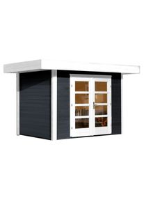 Weka Gartenhaus »Chill-Out Gr.2« in grau