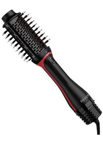 Revlon One-Step Volumiser Plus Warmluftbürste Haarstyler 4 Heizstufen 820W schwarz rot