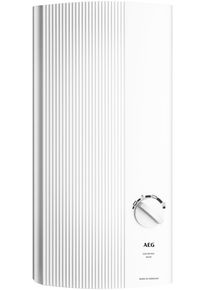 AEG Haustechnik Komfort-Durchlauferhitzer »DDLE Basis« 11 kW, stufenlose Temperaturwahl durch 4 Anwendungssymbole in weiß