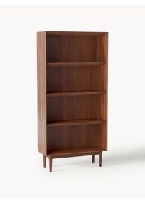 Regał z drewna mangowego Paul Brązowy Drewno, Lite drewno S 90 x W 185 cm | Westwing Collection