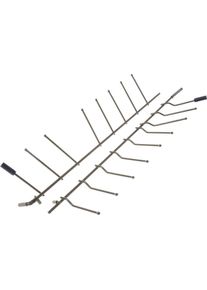 Bosch Siemens 11039810 Klappstachel, Set für Unterkorb, vorne, dunkelgrau (2x Klappstacheln)