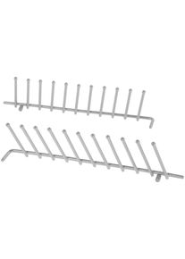 Bosch Siemens 12005568 Klappstachel, Oberkorb, vorne links, silber, (2 Stücke)