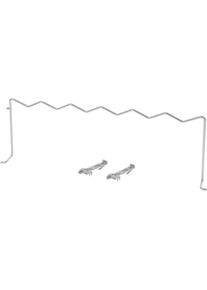 Bosch Siemens 11005484 Bügel, silber, Gläserbügel mit Lagerplatten