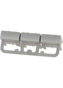 Bosch Siemens 00615058 Tastensatz, Edelstahlfarbig, 3 Extratasten, kürzbar