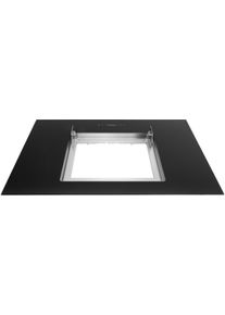 Bosch Siemens 00719204 Glasscheibe, Glasscheibe Rahmen kompl., 5 mm - schwarz,890x500mm