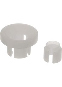 Bosch Siemens 10013300 Reparatursatz-Rolle, für Rollen Korbführungsschienen Besteckschublade, 1x Rolle (D=18,5mm), 1x Hülse