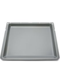 Bosch Siemens 00359609 Universalpfanne emailliert, grau, geeignet für Drehspieß, 430 x 379 mm