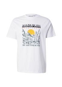 Napapijri Póló 'SORDO' Férfi fehér , Méret XL