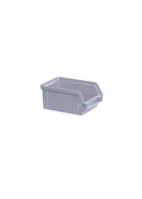 Magazijnbak van polystyrol, l x b x h = 160 x 102 x 75 mm, VE = 32 stuks, grijs