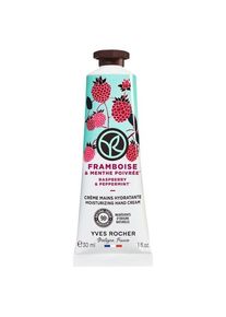 Yves Rocher Raspberry & Peppermint Hydraterende Handcrème Dames 30 ml