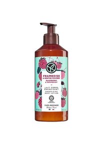 Yves Rocher Raspberry & Peppermint Energieke Lichaamslotion Bodylotion Dames 390 ml