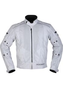 Modeka Veo Air, giacca in tessuto , colore: Grigio Chiaro , dimensione: Corto 4XL