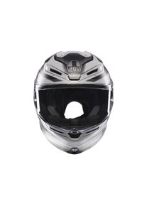 AGV K6 S Ultrasonic Integralhelm (Schwarzmatt/Grau)