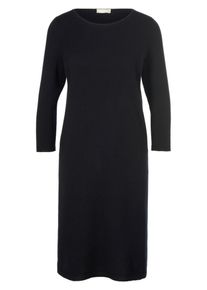 include - Strickkleid mit Schurwolle und Kaschmir, schwarz, Gr. 44, Schurwolle