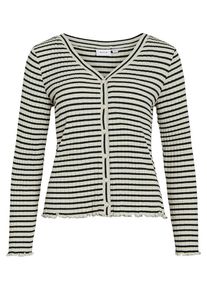 Vila Vest zwart/crème - 37% | Maat: XXL |