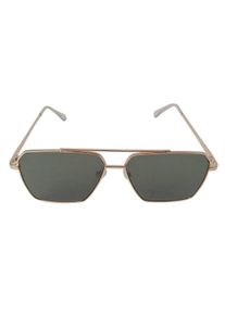 MNG Angular Shaped Sunglasses Women, One Size, gold-colored