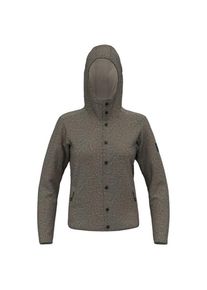 Salewa Womens Sarner Undyed Wool Hooded Jacket Wollen vest Dames (36 |grijs/bruin)