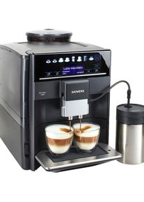 Siemens , Kaffeevollautomat »EQ6 plus s400 TE654509DE, Doppeltassenfunktion, Keramikmahlwerk«, viele Kaffeespezialitäten, automatische...