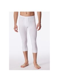 Schiesser, Herren, Boxershorts &raquo;Original Classics&laquo; 3/4-L&auml;nge, mit Eingriff, Doppelripp, 100-Weiss, 8, 100-Weiss, Herrenunterhose von Schiesser
