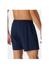 Schiesser, Herren, Weiter Boxer &raquo;Cotton Casual&laquo; mit Eingriff, gepunktet, 803-Blau, 5, 803-Blau, Herren-Unterhose von Schiesser