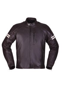 Modeka August 75 Leather Motorcycle Jacket (brown / beige)